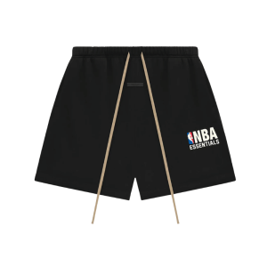 Essentials x NBA Black Shorts